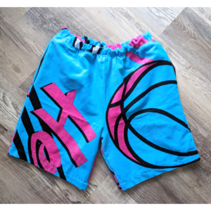Miami Heat Towel Shorts (Waist 32-34")