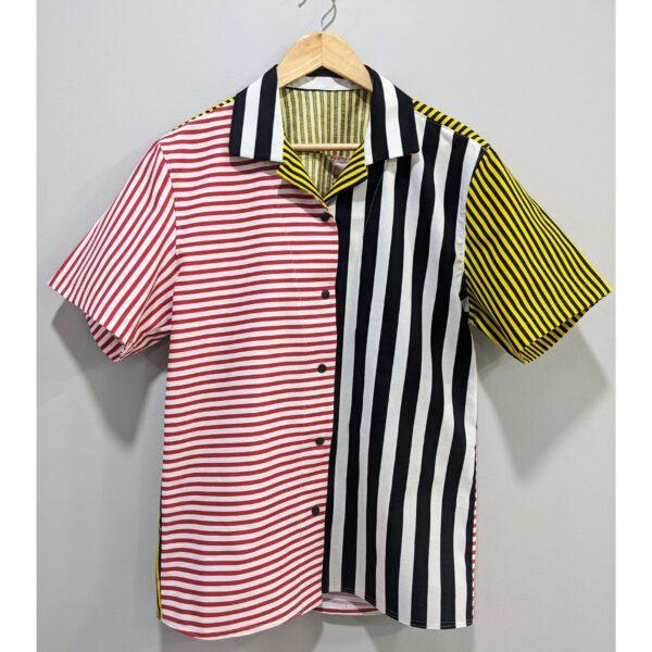 Flawed Striped Button Up (Chest 42")