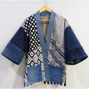 Black & White Kimono (Chest 38-42")