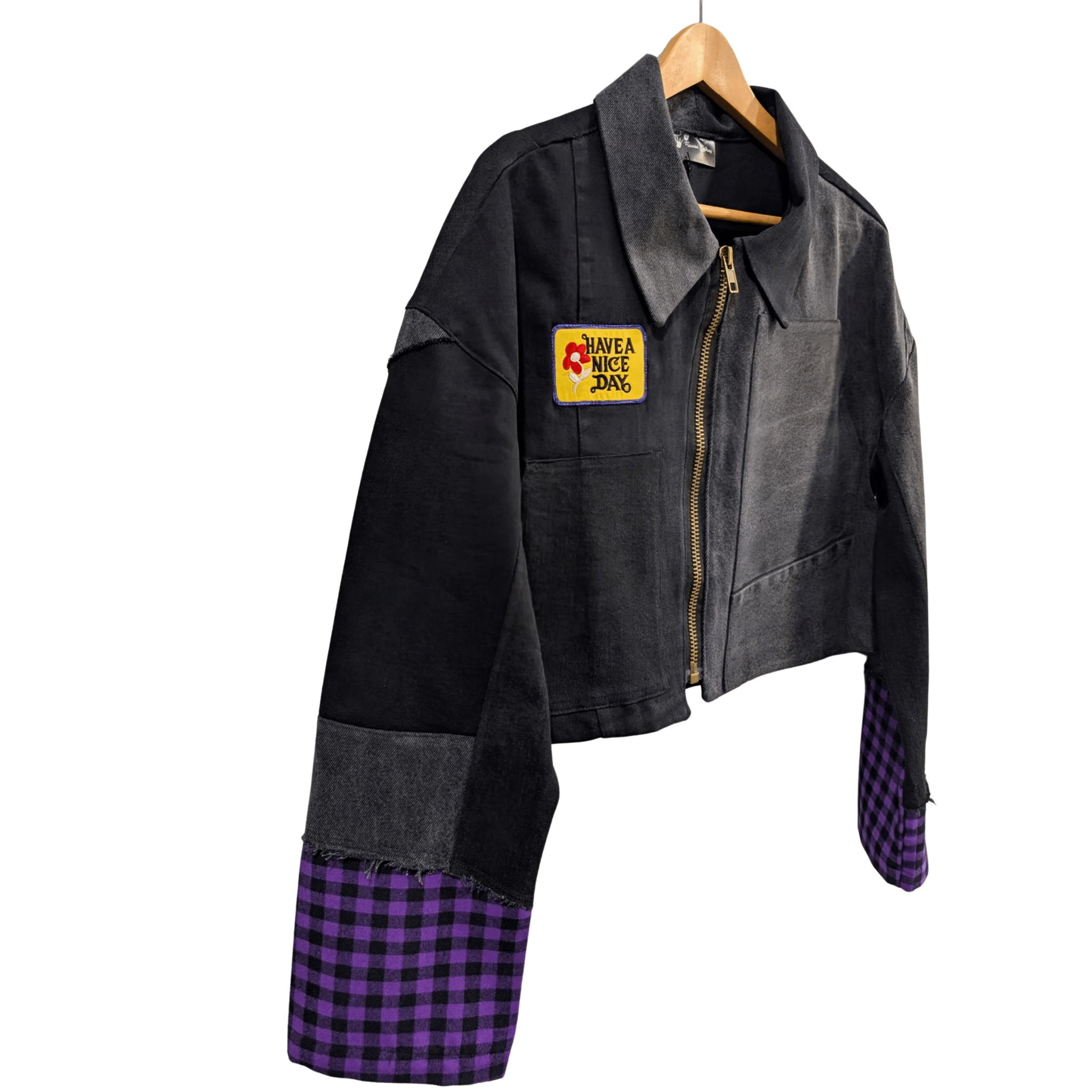 Flawed Denim Jacket (Chest 36-38") - Image 4