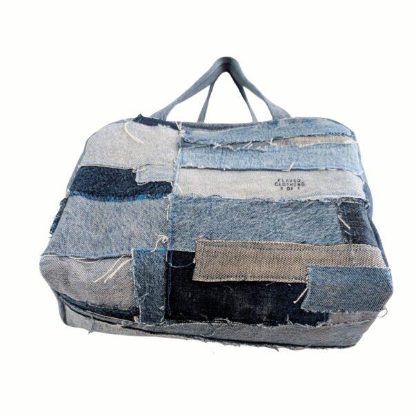 Denim Boston Bag - Image 4
