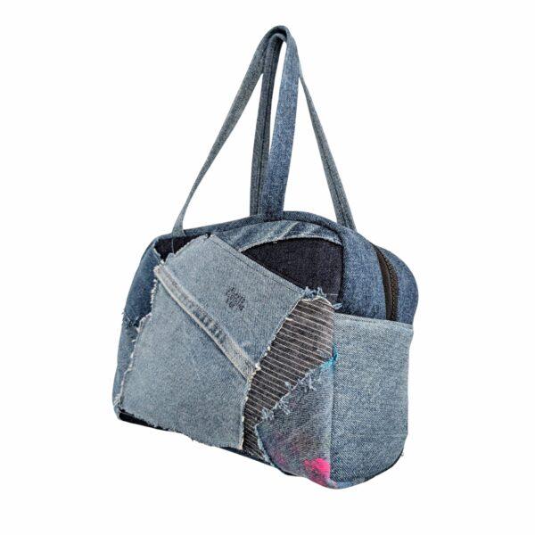 Denim Boston Bag II - Image 5