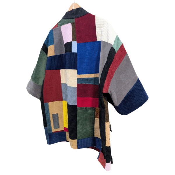 Corduroy Patched Kimono (Chest 39-42") - Image 6