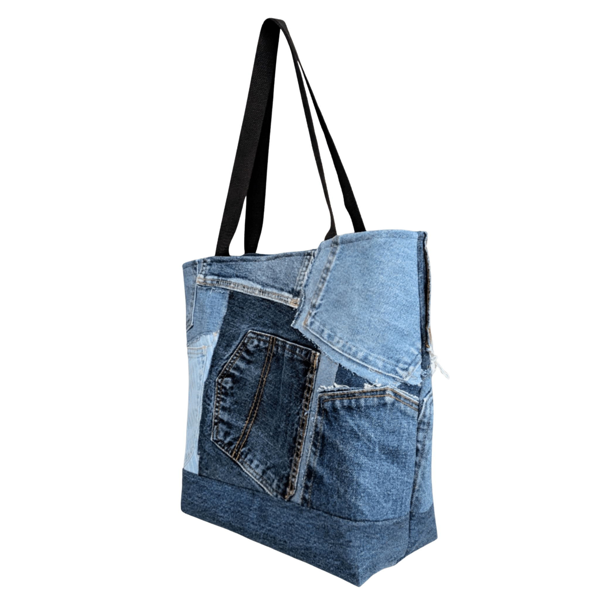 Denim Scrap Tote - Image 2