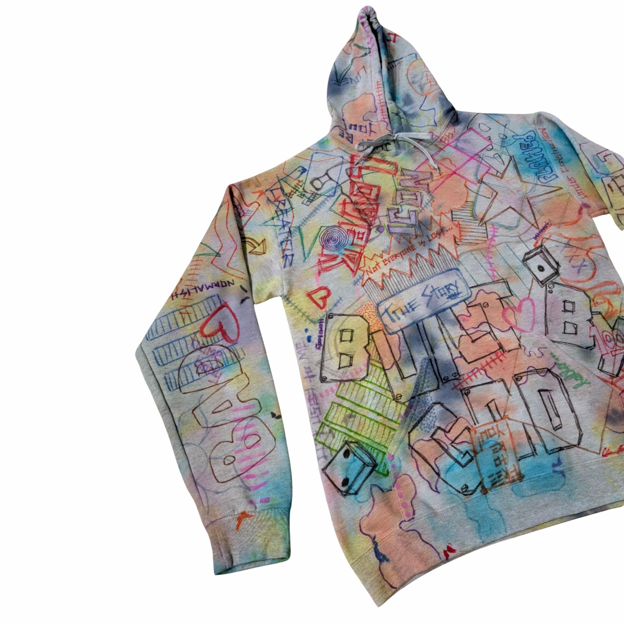 Chaos Sketch Hoodie (Men's Size M) - Image 3