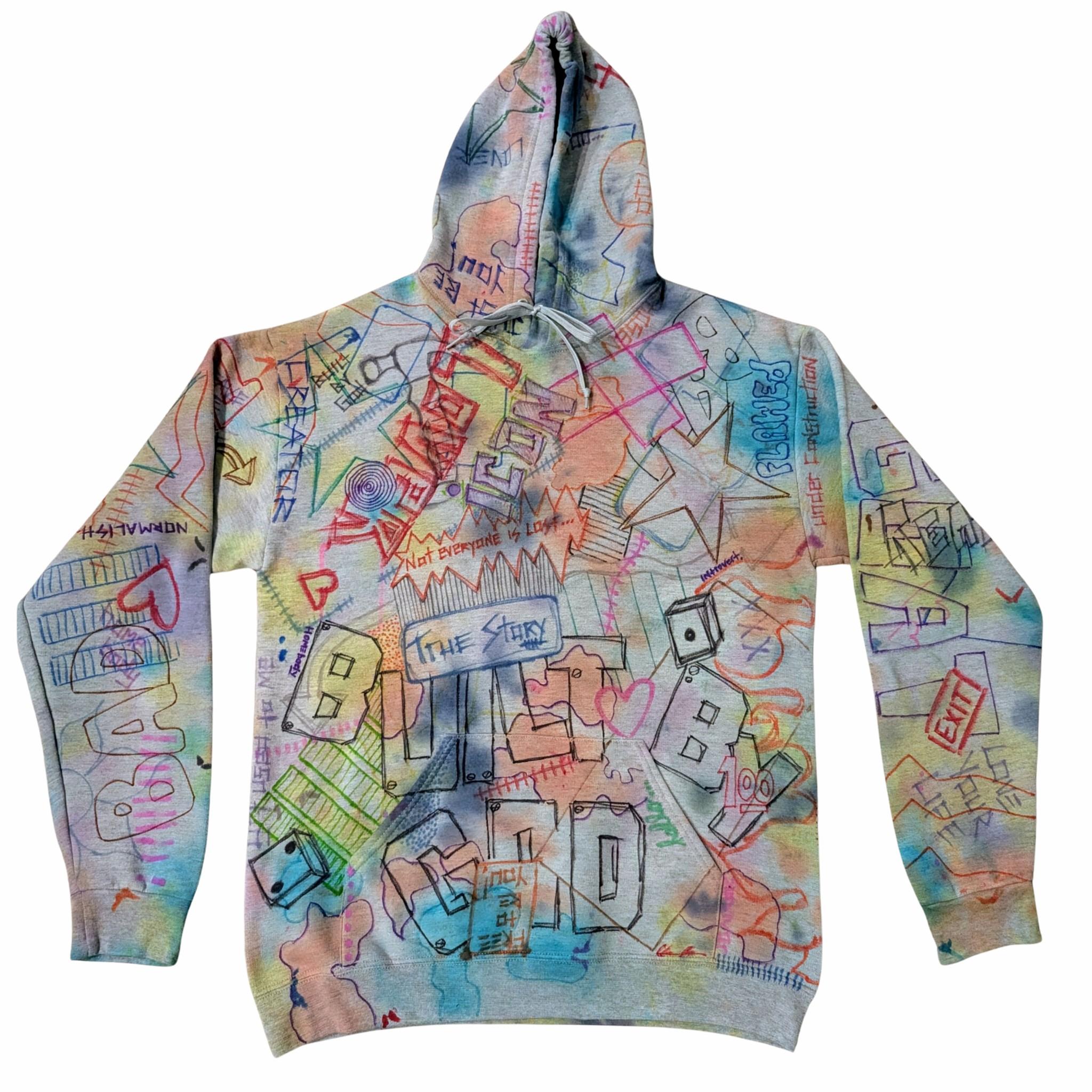 Chaos Sketch Hoodie (Men's Size M)
