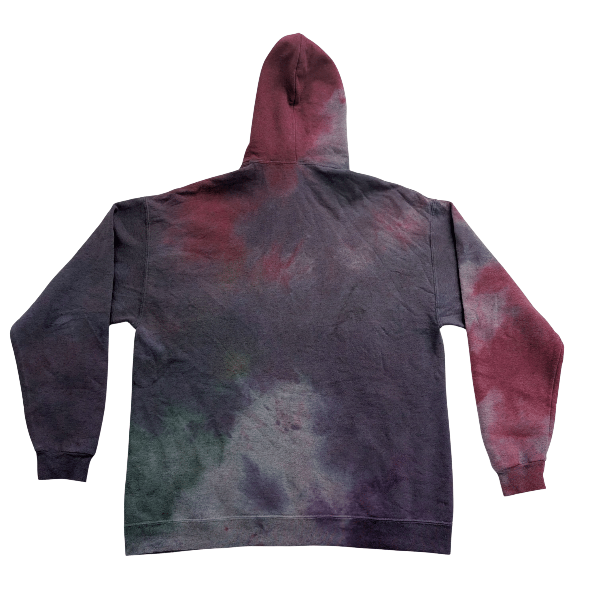 Flawed and Fearless Hand-Dyed Hoodie (Men's Size XL) - Image 3