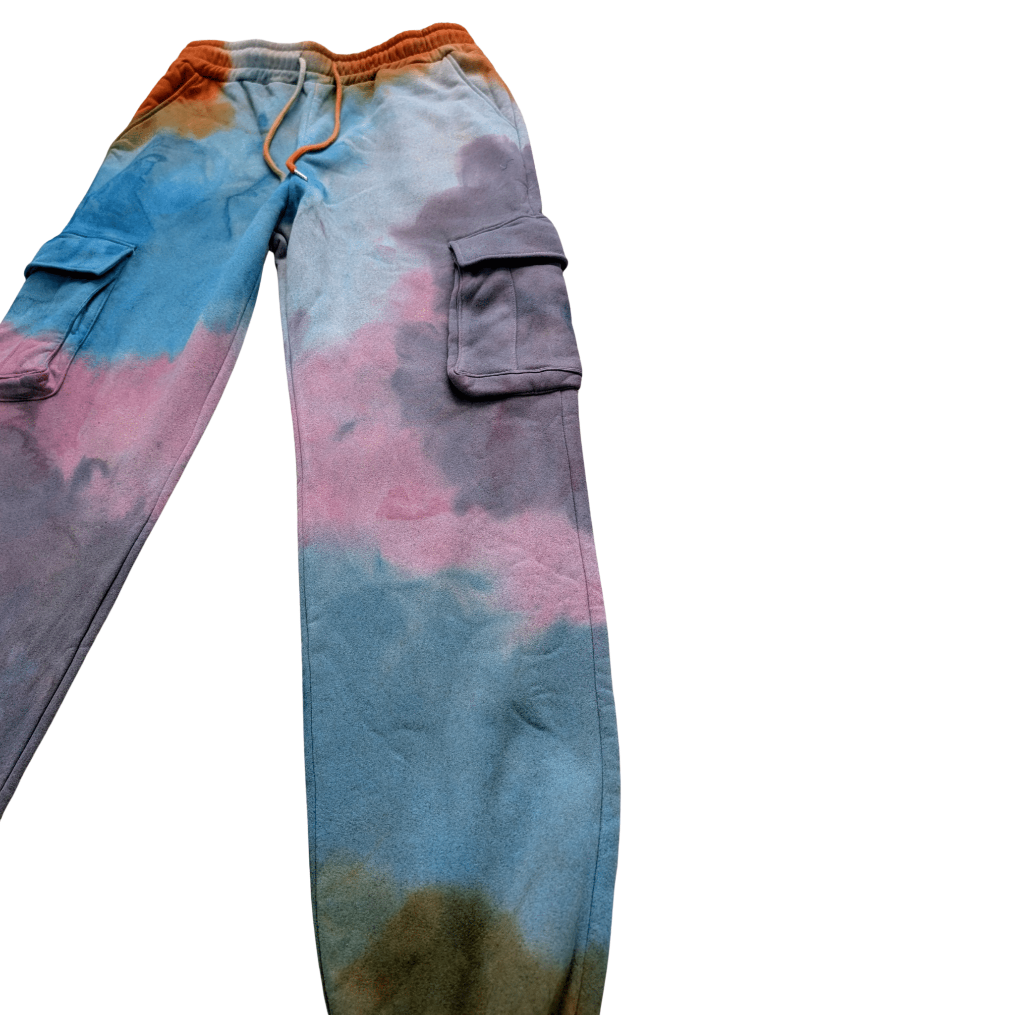 Hand-Dyed Cargo Joggers (Waist 32") - Image 2