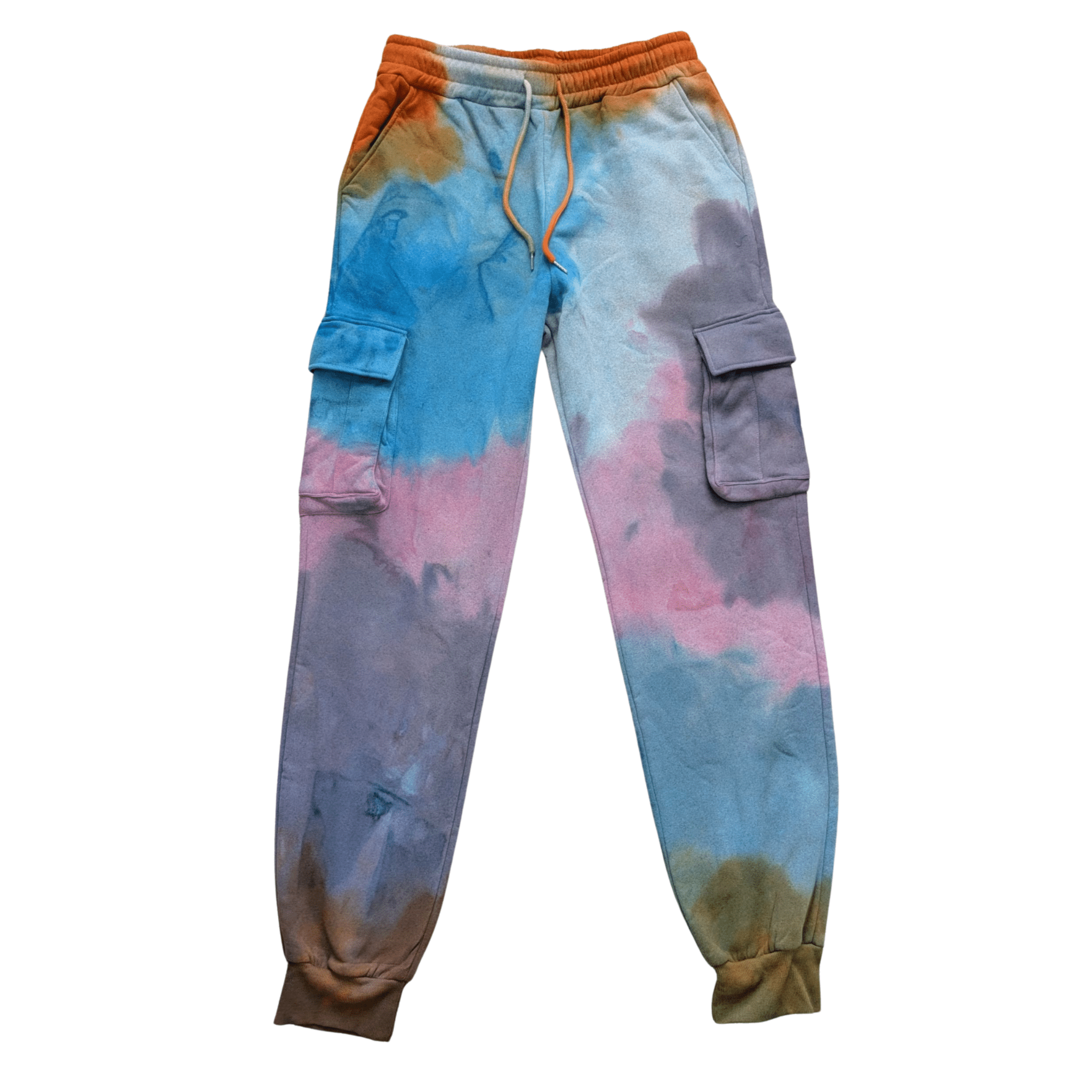 Hand-Dyed Cargo Joggers (Waist 32")