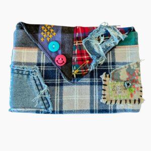 Flawed Junk Clutch – Plaid Edition