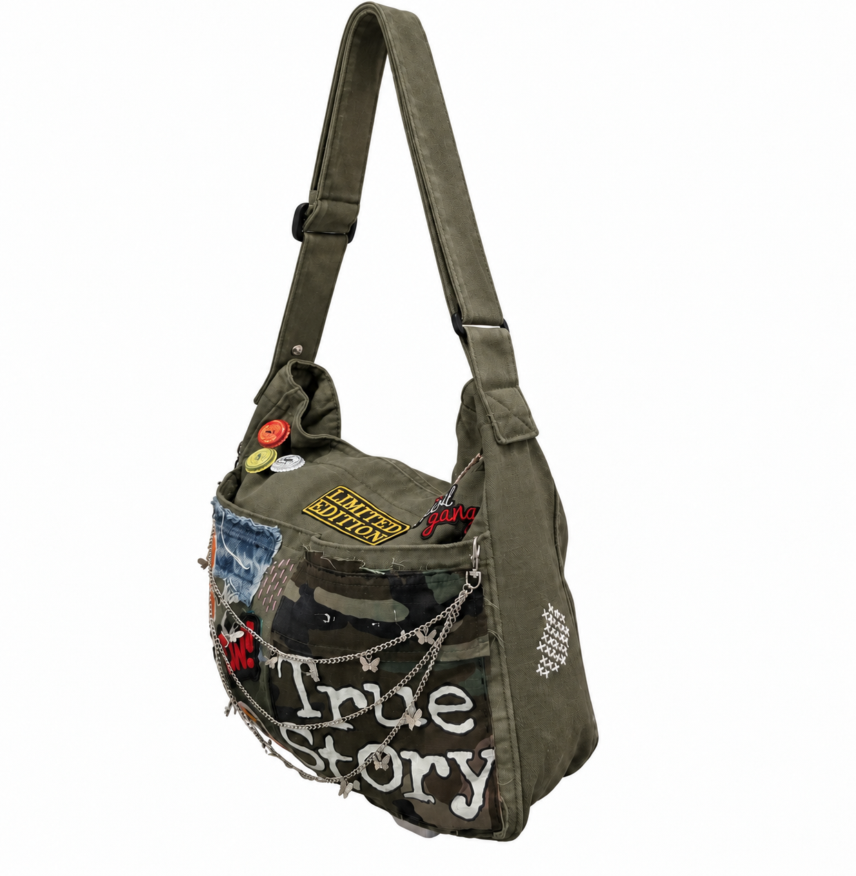 Army Green Junk Bag II - Image 7