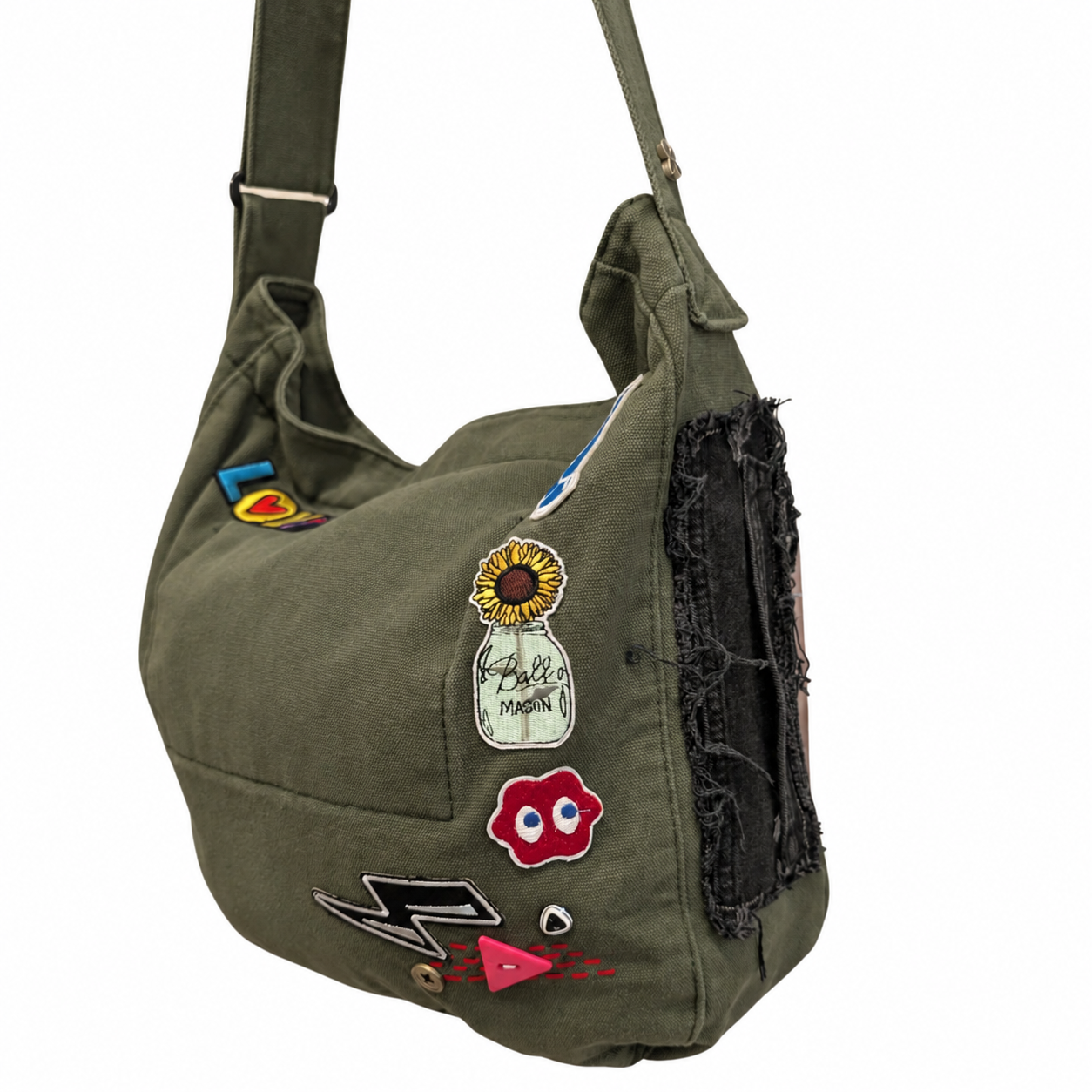 Army Green Junk Bag II - Image 6