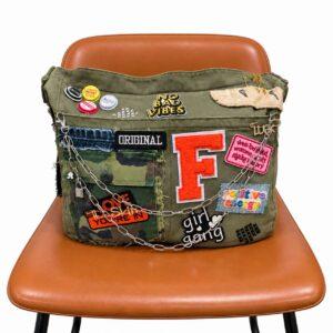 Army Green Junk Bag