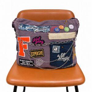 Dusty Plum Junk Bag