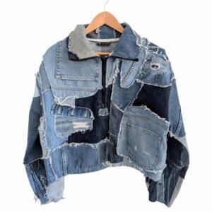 Women's Denim Zip-Up Jacket (Chest 38-40")